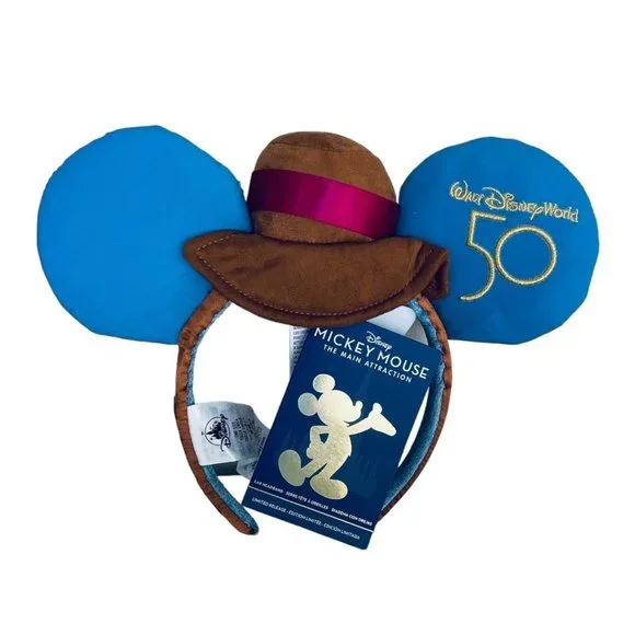 Disney Parks Mickey Mouse Main Attraction Big Thunder Mountain Ears Headband - Picture 5 of 8